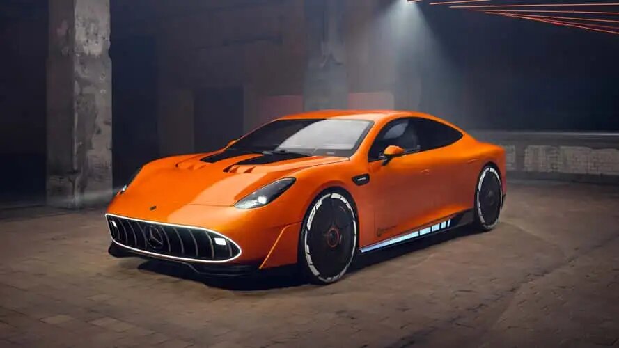 ماشین جدید مرسدس بنز که شبیه به ماهی کپور است! / عکس