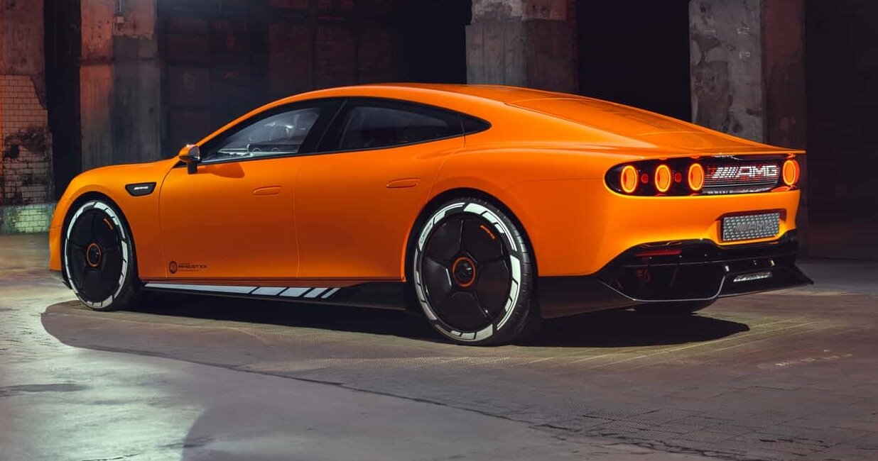 ماشین جدید مرسدس بنز که شبیه به ماهی کپور است! / عکس