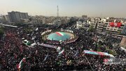 حضور وزیر راه و شهرسازی در مراسم تشییع شهدا