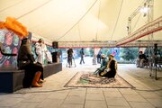 در اولین روز از برپایی «خیمه هنر» چه گذشت؟