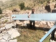 ببینید | لحظهٔ شکار لاشهٔ هرمس توسط مرد روستایی‌