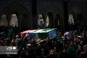مراسم تشییع پیکر سردار محقق برگزار شد
