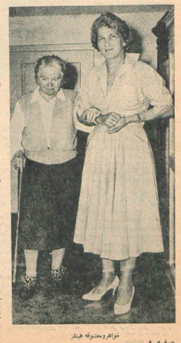 نخستین معشوقه هیتلر به روایت خودش