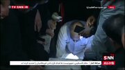 ببینید | تصویری از پیکر سپهبد شهید سلامی و ذکر دعای تلقین