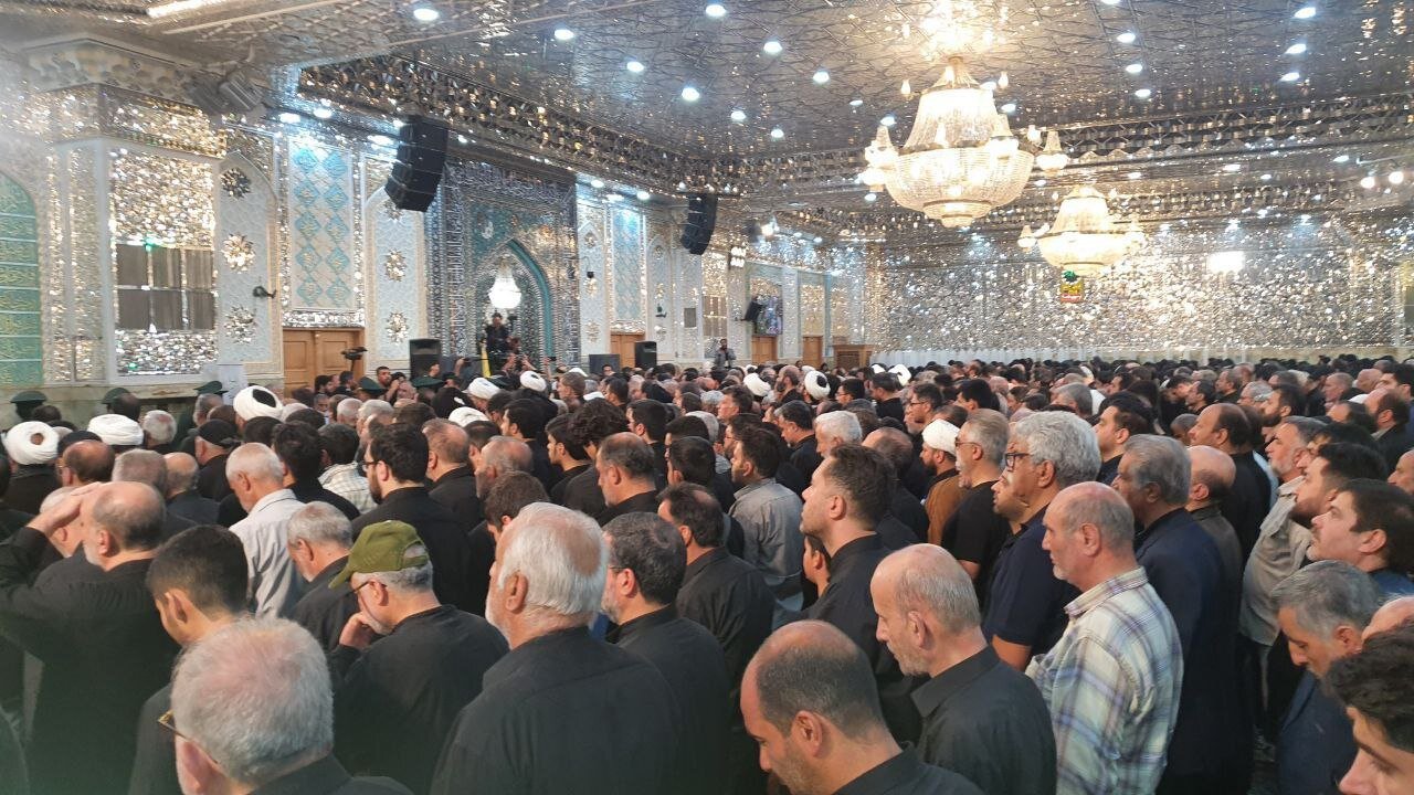 تصاویری از مراسم تشییع و تدفین شهید سلامی