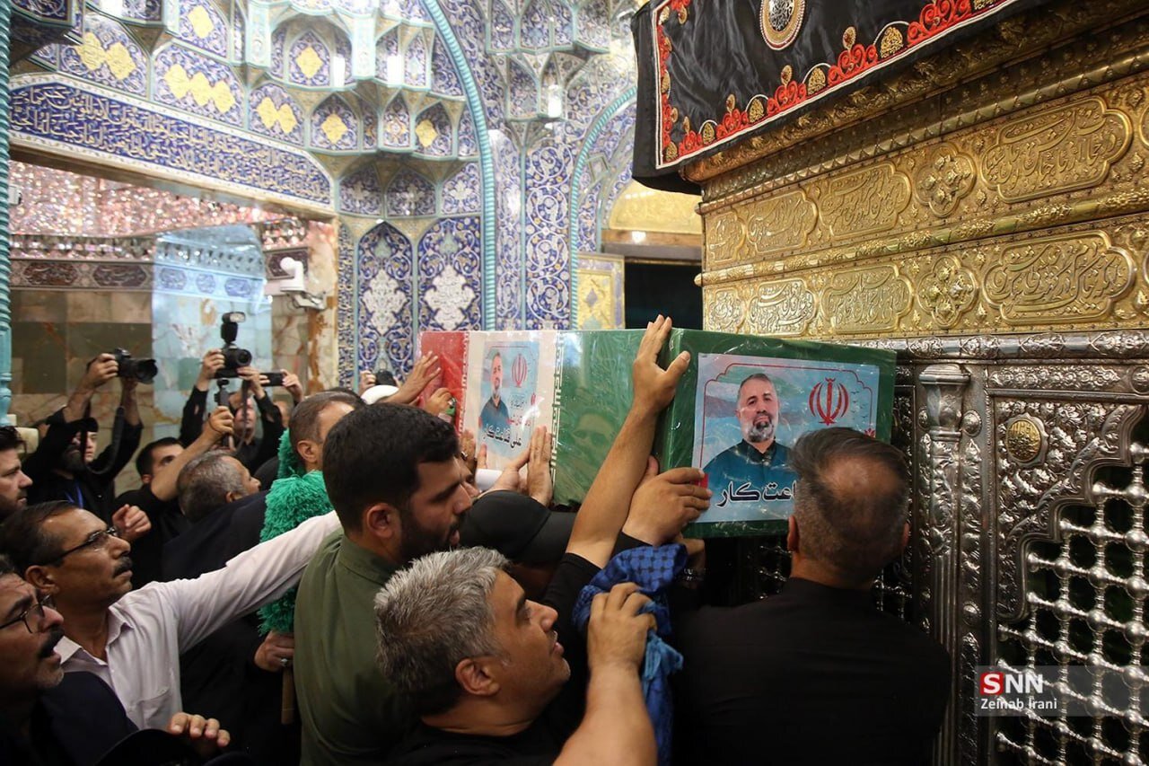 تشییع دادستان شهید در قم + تصاویر