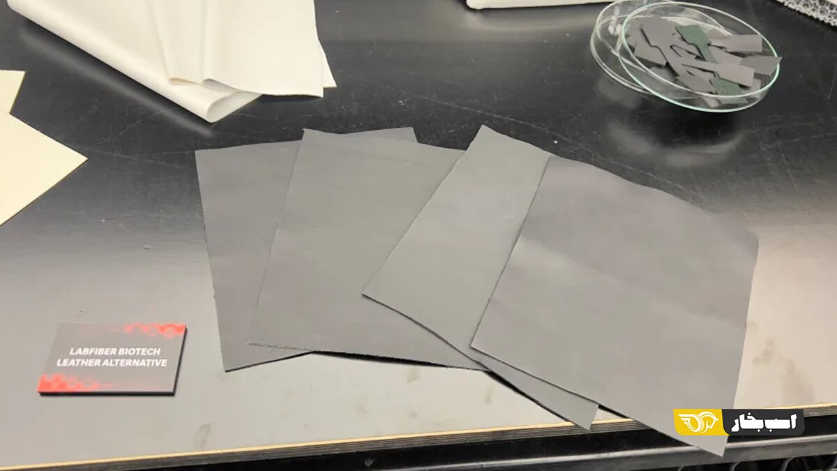 مرسدس بنز از لاستیکهای قدیمی چرم لوکس ساخت!