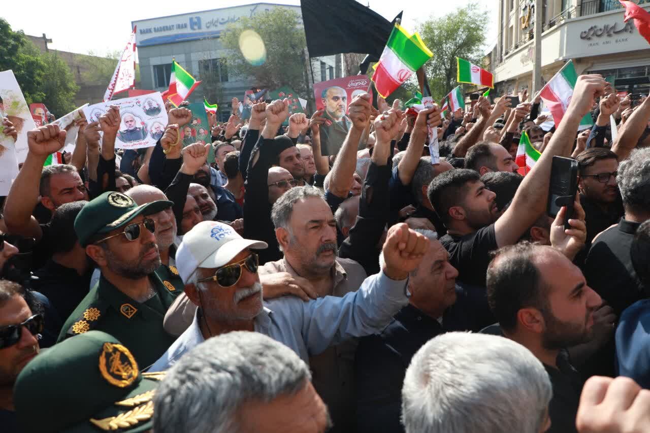 تصاویر | میراث رشید بر دوش مردم؛ تصاویری از بیعت دوباره در پایتخت مقاومت