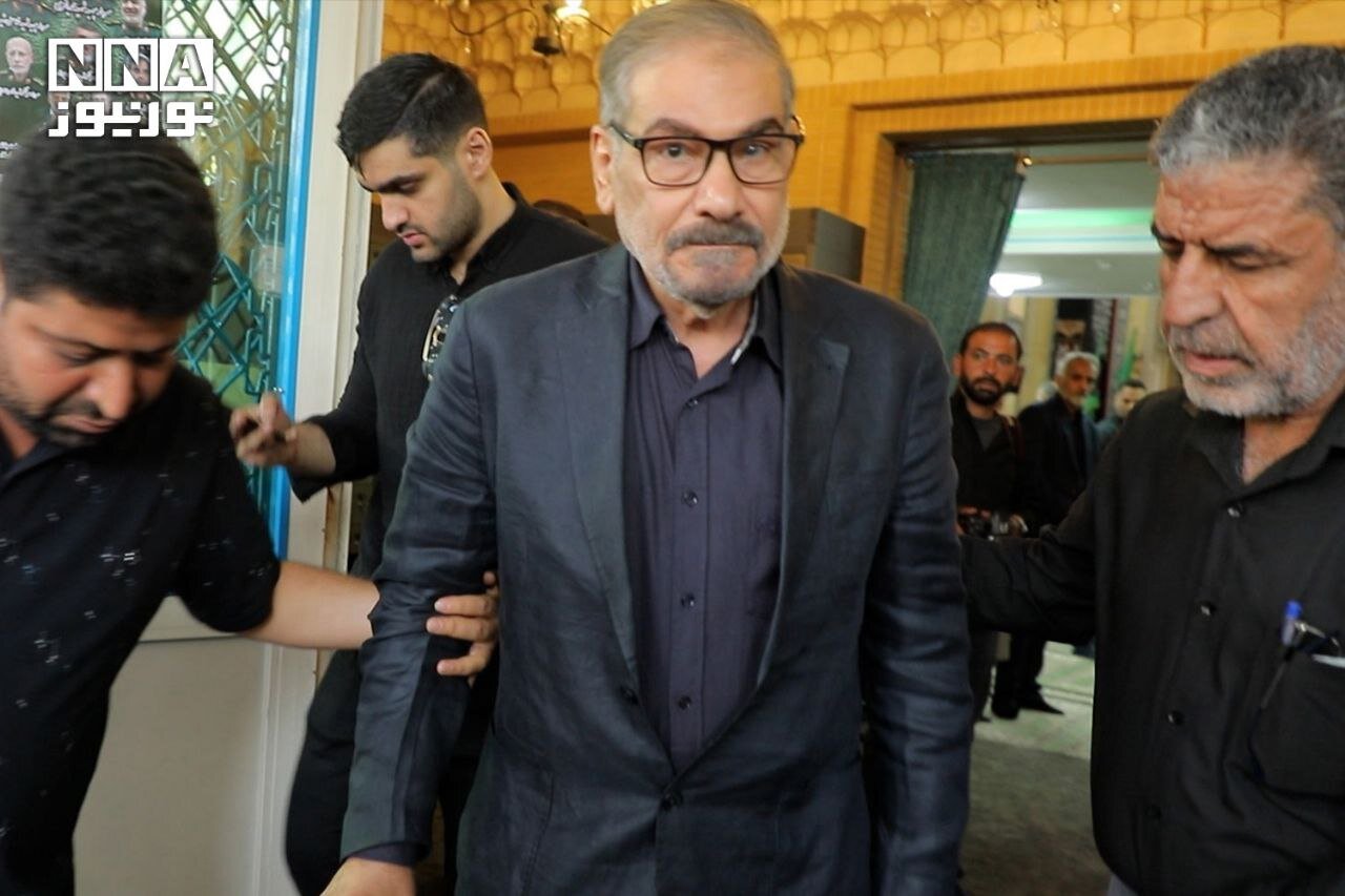 شمخانی به مراسم شهید محرابی رفت + تصاویر