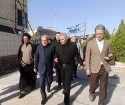 وزیر میراث‌فرهنگی وارد قزوین شد