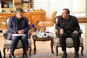 دیدار معاون وزیر راه از طرح های ریلی قزوین