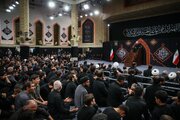 برگزاری مراسم عزاداری امام حسین(ع) در حسینیه امام خمینی(ره)