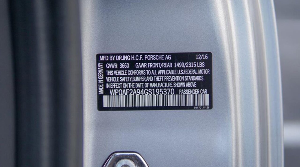 بررسی شماره VIN و شماره موتور خودروها