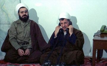 عکس/ حسن روحانی و هاشمی رفسنجانی با لباس نظامی