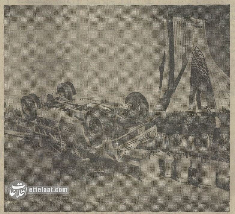 تصادفات عجیب و جالب در تهران دهه شصت/ عکس