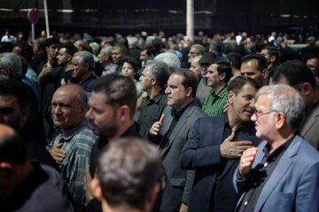 طنین اشک و ارادت در ایلام؛ عزاداری باشکوه مردم در روز عاشورا