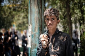 طنین اشک و ارادت در ایلام؛ عزاداری باشکوه مردم در روز عاشورا