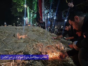تصاویری از عزاداری تاسوعا و عاشورا و شام غریبان حسینی در ارومیه