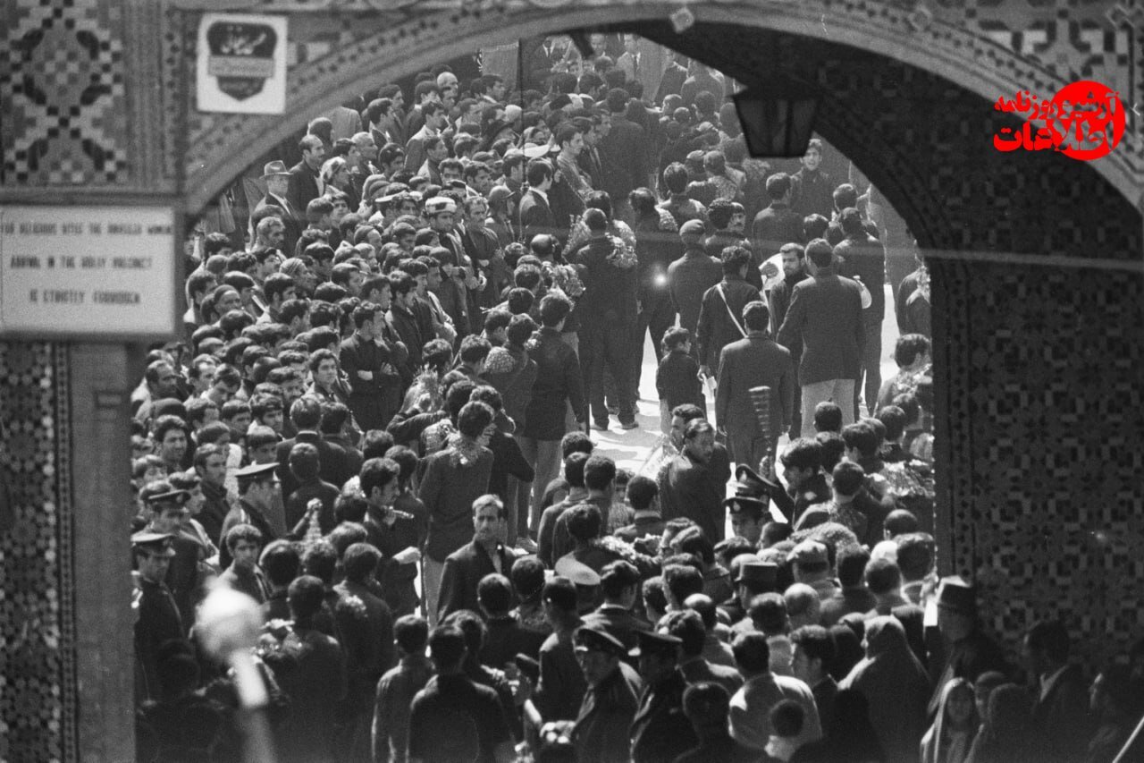 عکس‌هایی از عزاداری عاشورا در پاچنار تهران، سال ۱۳۴۸