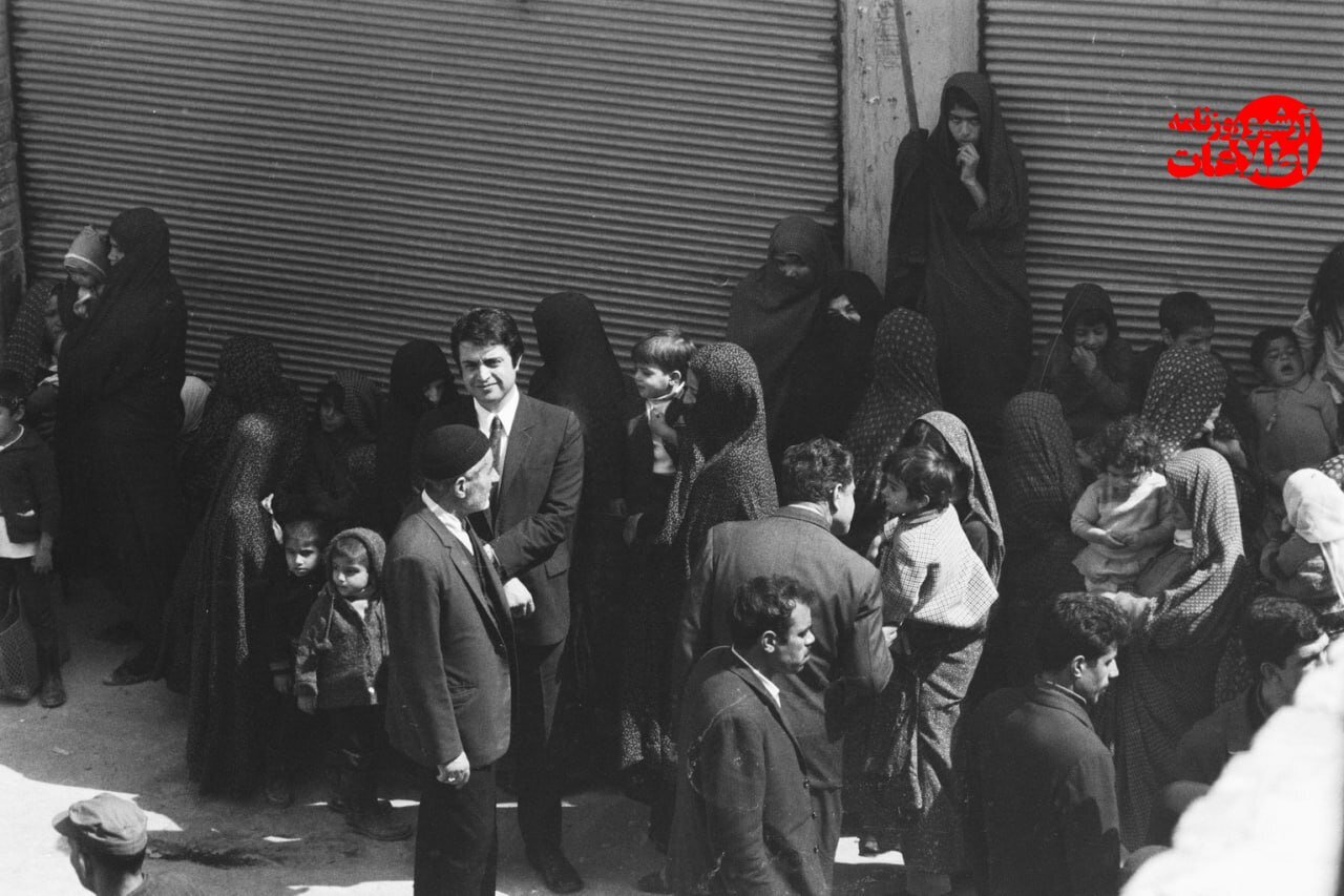 عکس‌هایی از عزاداری عاشورا در پاچنار تهران، سال ۱۳۴۸