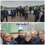 حضور رئیس‌جمهور محترم در مراسم ترحیم ابوالشهید "حاج حافظ کوچکی‌نژاد ارم ساداتی"