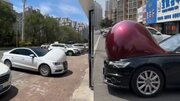 ببینید | بلای عجیبی که گرمای هوا بر سر خودروهای سواری آورد!