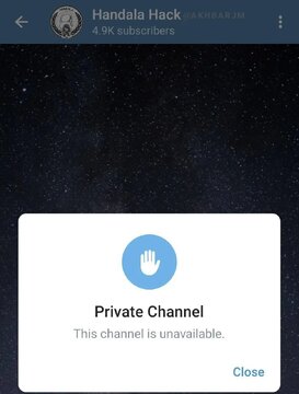 تلگرام کانال گروه هکری حنظله را مسدود کرد