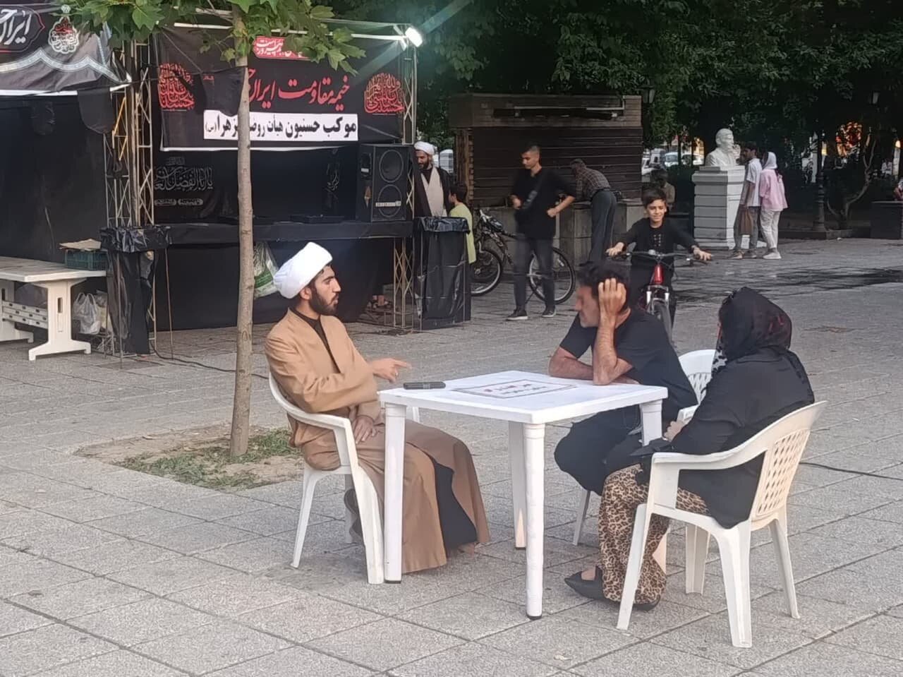 ابتکار جالب ۴۷ روحانی برای گفت وگو با مردم درباره حوادث اخیر