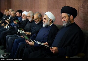 مراسم ترحیم آیت‌الله سیدمحمدباقر حجتی