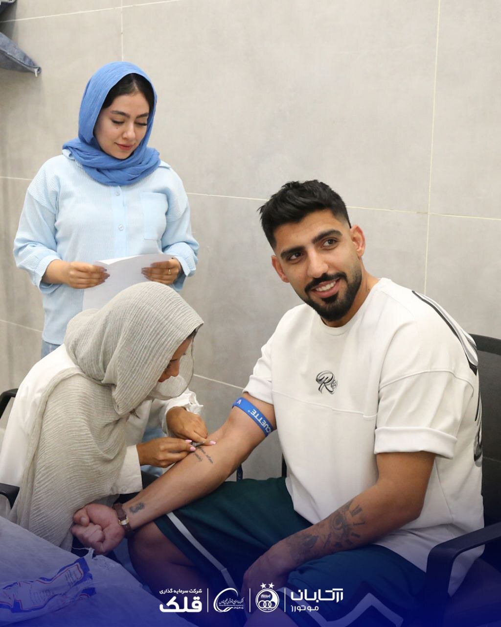 عکس| حضور ساپینتو و سه بازیکن استقلال در ایفمارک