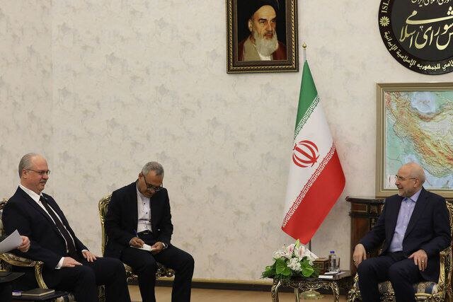 دیدار قالیباف و سفیر بلاروس/ قالیباف: در تجاوز به تمامیت ارضی کشورمان پاسخ سختی به متجاوزان میدهیم