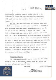 اسناد نگرانی عمیق آمریکا از بلندپروازیهای هستهای شاه