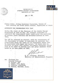 اسناد نگرانی عمیق آمریکا از بلندپروازیهای هستهای شاه