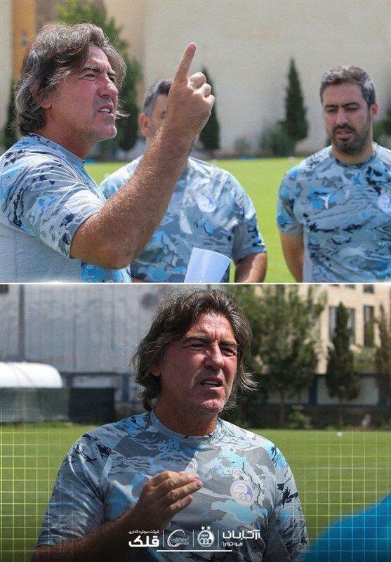 عکس| برگزاری نخستین تمرین استقلال زیرنظر ساپینتو