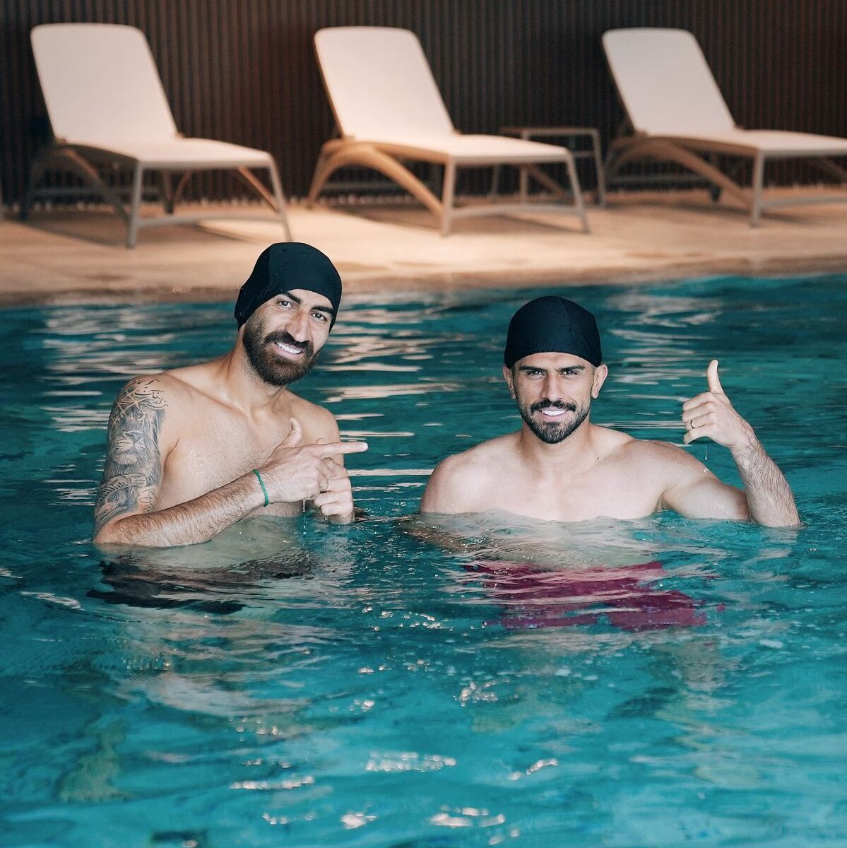 عکس | تتوی فلسفی بیرانوند لو رفت!