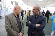 بازدید رئیس صداوسیما از پشت‌ صحنه سریال «سبزواران»
