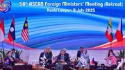 بیانیه وزرای خارجه «آسه‌آن» درباره اقدامات ترامپ و آتش‌بس میان ایران و اسرائیل