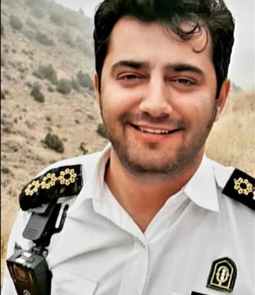 شهادت مأمور پلیس راه گیلان در برخورد عمدی خودروی سارقان مسلح/ عکس