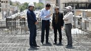 پیشرفت ۷۴درصدی پروژه  تقاطع غیر همسطح شهدای خدمت شهرکرد