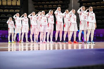 پیروزی مقتدرانه دختران بسکتبال ایران در چین
