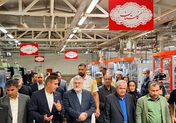 بازدید استاندار تهران از شرکت گلستان