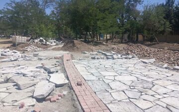 پیشرفت ۶۵ درصدی فاز نخست بوستان جهانشهر مشهد پیشرفت ۶۵ درصدی فاز نخست بوستان جهانشهر مشهد