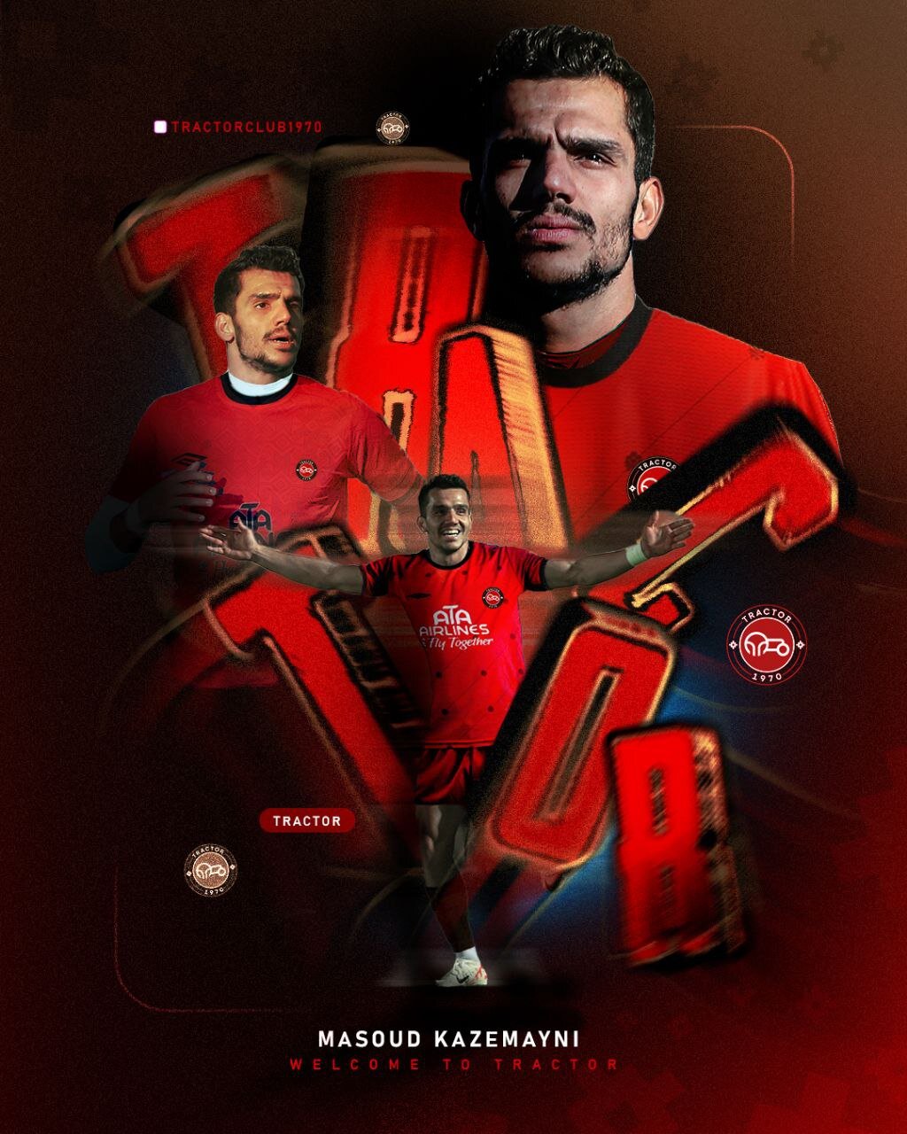 وینگر گلگهر به تراکتور پیوست