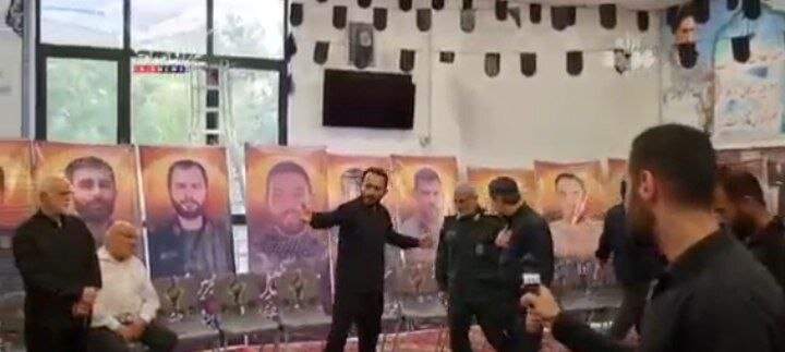 تصاویری از سردار قاآنی در مراسم بزرگداشت شهدای نیروی قدس سپاه 2