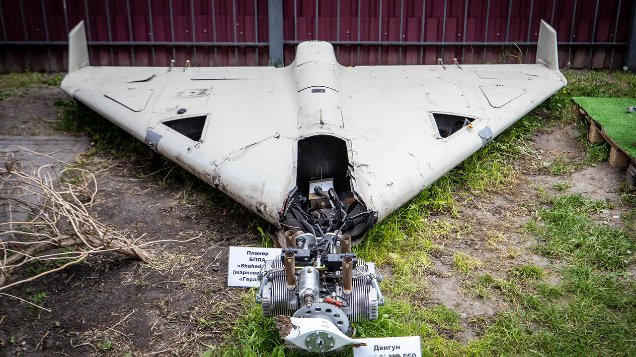 ببینید | خنثی سازی پهپاد بریتانیایی در آسمان روسیه