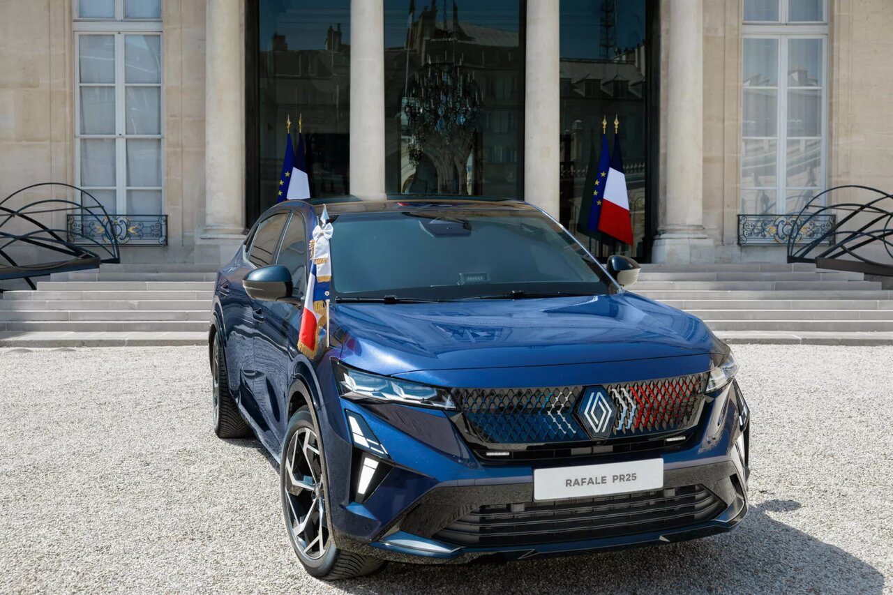 عکس | شاسی بلند «رنو» که خودروی جدید رئیسجمهور فرانسه شد