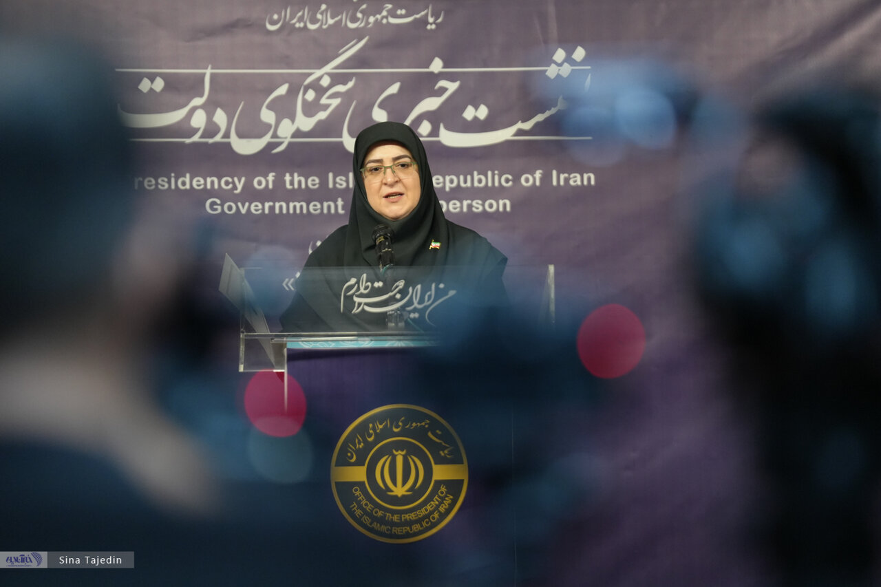 گزارش تصویری / نشست خبری سخنگوی دولت در روزنامه ایران 3