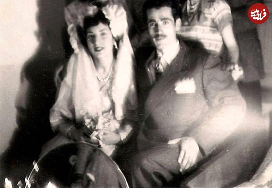 عکس/ مراسم عروسی فروغ فرخزاد و پرویز شاپور