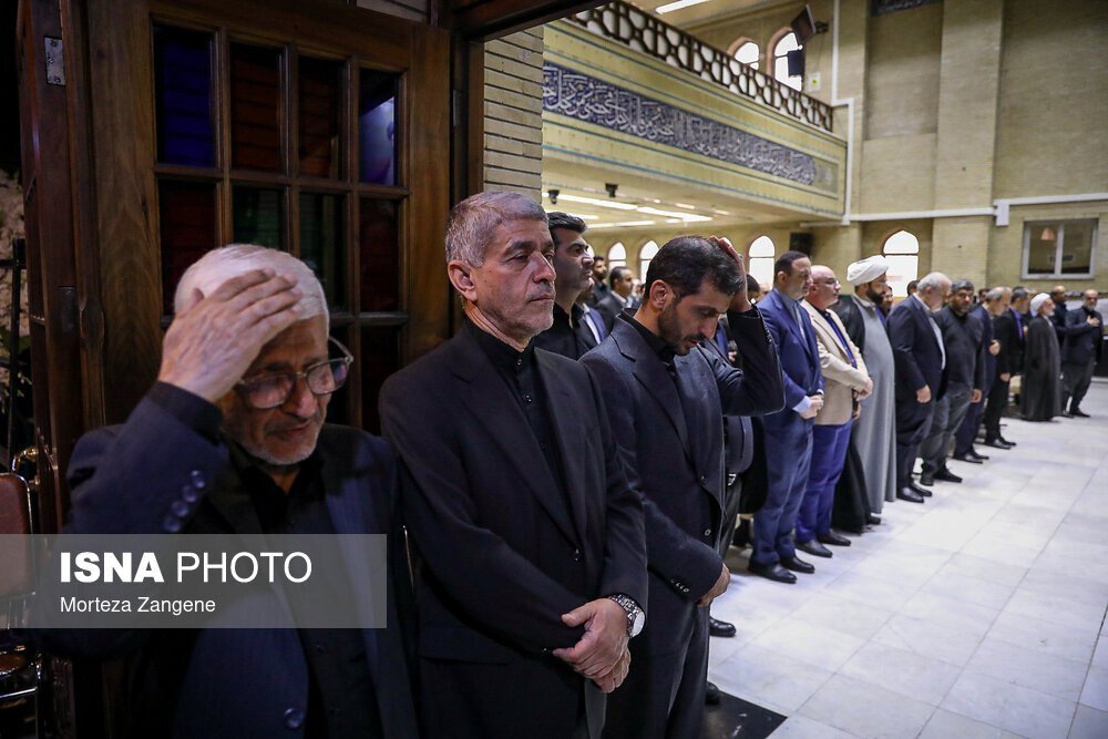 پزشکیان در یک مراسم یادبود حاضر شد / ظریف هم آمدهبود + تصاویر 3