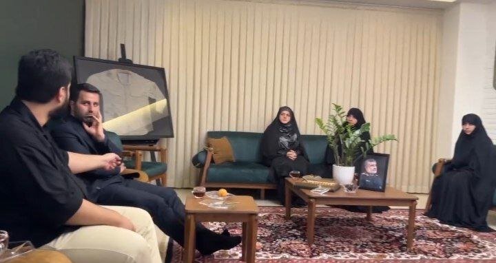 دختر پزشکیان در خانه سردار شهید حاجیزاده + تصاویر